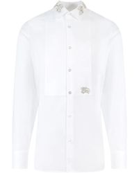 Burberry Zakelijke Overhemden - - Heren - Wit