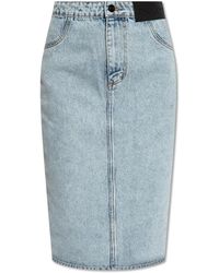 The Mannei - Gonna lunga in denim malmo maxi - Lyst