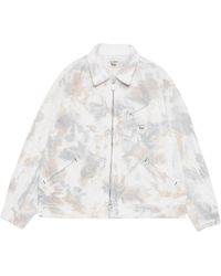 Roy Rogers - Tie & Dye Worker Jas Met Ritssluiting - Lyst