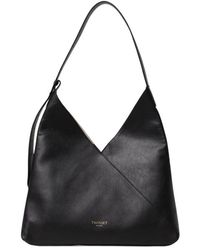Twinset - Schwarze Leder-Schultertasche Stilvolles Design - Lyst