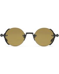 Akoni - Accessoires ,Zwart ,Jupiter Semi-Rimless Zonnebril - Lyst