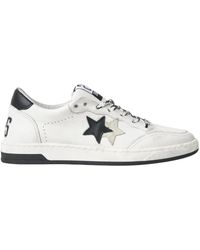 2Star - Low Leather Sneakers - Lyst