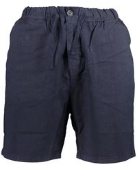 North Sails - Korte Broeken ,Blauw ,Katoen Cotton Jeans Pant - Lyst