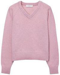 DUNST - Soft Volume V-Neck Pullover - Lyst