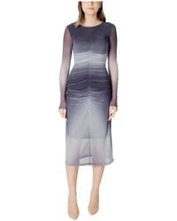 Ichi - Midi Dresses - Lyst