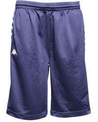 Kappa - Korte Broeken ,Blauw ,Polyester Sportieve Treadwell Bermuda Shorts - Lyst