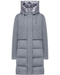 DUNO - Gesteppte Jacke Aus Technischem Gewebe Mit Kapuze - Lyst