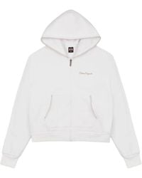 Colmar - Fitness ,Wit ,Katoen Hooded Zip Sweatshirt - Lyst