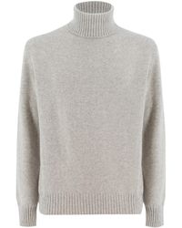 Sease - Grober Cashmere High-Neck Pullover - Lyst