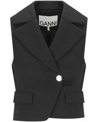 Ganni - Vests - Lyst