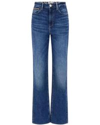 Guess - Blaue denim-jeans für frauen - Lyst