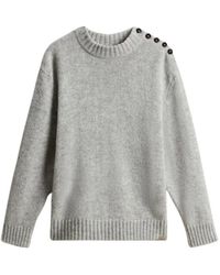 Woolrich - Round-Neck Knitwear - Lyst