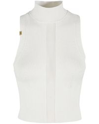 Elisabetta Franchi - Sleeveless Tops - Lyst