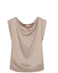 Oltre - Sleeveless Tops - Lyst