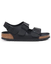Birkenstock - Schwarze sandalen für männer und frauen - Lyst