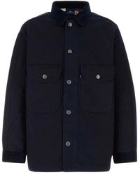 Levi's - Blauwe Tab Shirt Jacket - Lyst