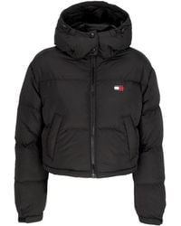 Tommy Hilfiger - Vrouwen Down Jacket Crop Alaska Puffer - Lyst