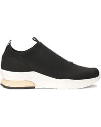 Kazar - Schwarze Sneaker Mit Elastischem Slip-On-Obermaterial - Lyst