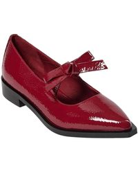 Sofie Schnoor - Rode Ballerina Schoenen Met Strikdetail - Lyst