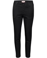 Part Two - Blauwe Grafiet Straight-Leg Broek - Lyst