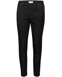 Part Two - Blauwe Grafiet Straight-Leg Broek - Lyst