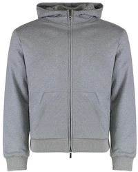 Moorer - Zip-Through Hoodie - Lyst