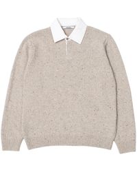 Edmmond Studios - Truien & Vesten ,Katoen Duck Logo Piqué Polo - Lyst