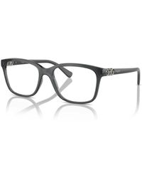 Vogue - Montura gafas gris transparente - Lyst