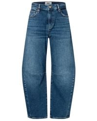 M·a·c - Jeans ,Blauw ,Barrel-Cut Jeans - Lyst