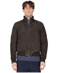 Stewart - Wolke-ziegenleder-poly graue pufferjacke - Lyst