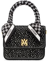 Amiri - Handtasche Mit Schimmernden Kristallen - Lyst