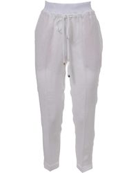 Le Tricot Perugia - Slim-Fit Trousers - Lyst