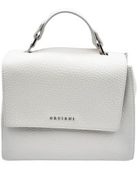 Orciani - Ivory Handtasche Für Moderne Frauen - Lyst