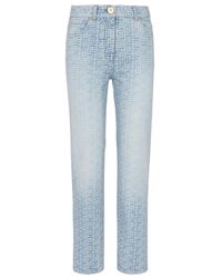 Balmain - Jeans > straight jeans - Lyst