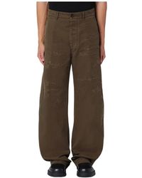 DSquared² - Broeken ,Groen ,Wijde Losse Broek - Lyst