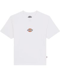 Dickies - Tops ,Wit ,Katoen Maple Valley Reg Tee - Lyst