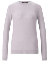 Windsor. - Tops ,Grijs ,Wol Long Sleeve Tops - Lyst