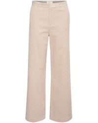 Part Two - Broeken ,Lichte Straight-Leg Broek Perfect Bleek - Lyst