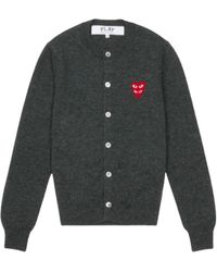 COMME DES GARÇONS PLAY - Cardigans - Lyst
