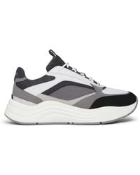 Mallet London - Weiße graue cyrus 2.0 sneakers - Lyst