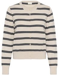 Part Two - Elmie Gestructureerd Gebreid Vest - Lyst