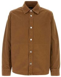 A.P.C. - Denim Jackets - Lyst