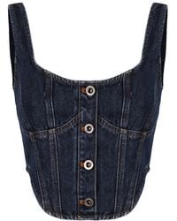 Self-Portrait - Sleeveless Tops - Lyst