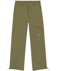 Dickies - Pantaloni cargo jackson (verde militare) - Lyst