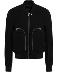 Rick Owens - Jassen ,Zwart ,Giubbotto Bomber - Lyst