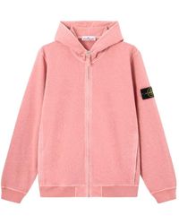 Stone Island - 6100032 Malfilé Fleece 'Old' Effect - Lyst