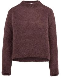 Bomboogie - Maglia Girocollo Puffy - Lyst