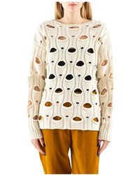 Tela - Round-Neck Knitwear - Lyst