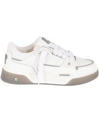 Represent - Leder-Sneakers Mit Logo-Details - Lyst