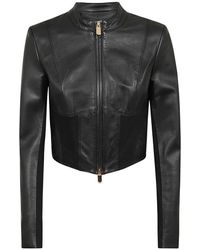 Pinko - Leather Jackets - Lyst
